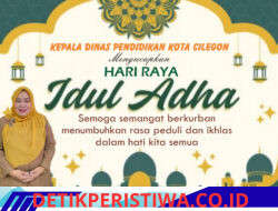 Kepala Dinas Pendidikan Kota Cilegon Mengucapkan , Selamat Hari Raya Idul Adha 1447 Hijriah / 2026 M