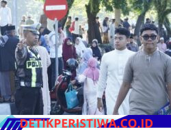 Amankan Sholat Idul Adha 1447 H,  Polres Karangasem Terjunkan Puluhan Personel 