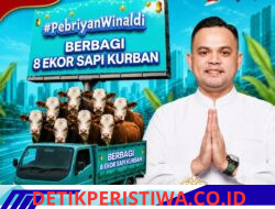 Raya Idul Adha Pebriyan Winaldi Salurkan 8 Ekor Sapi Qurban untuk Warga Riau Guna Perkuat Kepedulian Sosial