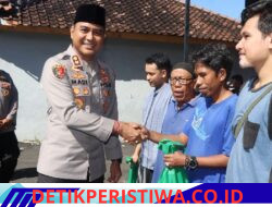 Berbagi Kebahagiaan, Kapolres Karangasem Salurkan Langsung Daging Kurban Idul Adha 1447 H. kepada Warga Sekitar