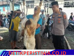 Pastikan Situasi Kondusif, Kapolsek Bebandem Pimpin Langsung Pengamanan Shalat Idul Adha 1447 H