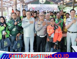 Dukung Kegiatan Polantas Menyapa: Jasa Raharja Bekali Komunitas Ojol dengan Edukasi Keselamatan dan PPGD