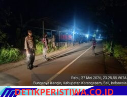 Tindak Lanjuti Commander Wish Kapolri, Polsek Bebandem Gelar Patroli Dialogis KRYD Guna Jaga Stabilitas Kamtibmas