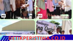 Polres Oku Timur Melaksanakan Sholat Idul Adha 10 Dzulhijah 1447 H / 2026 M Di Masjid Al – Amin Dan Penyerahan Hewan Qurban