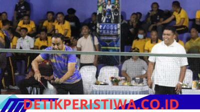 Laga Eksibisi Forkopimda Warnai Pembukaan Kapolres Karangasem Cup 2026