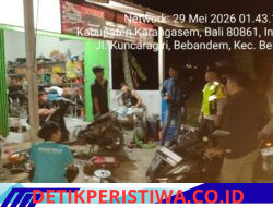 Melalui Patroli KRYD Dini Hari, Polsek Bebandem Bubarkan Kerumunan Pemuda dan Amankan Objek Vital