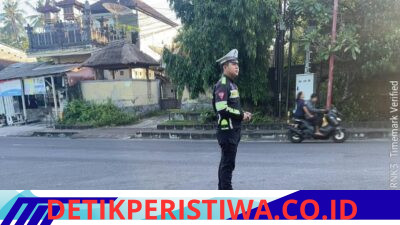 Pastikan Kelancaran Arus Lalulintas, Unit Turjawali Sat Lantas Rutin Lakukan Gatur Lalin di Pos 3 Patung Salak Jasri