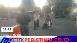 Berikan Kenyamanan Car Free Day, Personel Polsek Bebandem Amankan Jalur 11 Jalan Veteran Barat