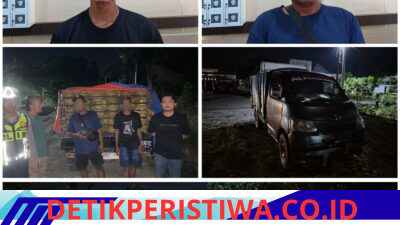 Personil Siaga Kompi III Polres Mesuji berhasil mengamankan 2 Pelaku Tindak Pidana Penyalahgunaan Gas LPG 3 Kg bersubsidi saat melakukan KRYD dengan merazia kendaraan yang melintas di depan Mako Polres Mesuji