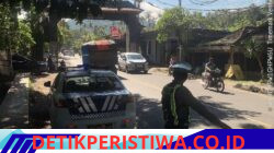Cegah Parkir Sembarangan, Satlantas Polres Karangasem Berikan Himbauan kepada Sopir Truk di Kawasan Obyek Wisata Candidasa