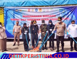 DJBC Sulbagsel Perkuat Penegakan Hukum dengan Musnahkan Rokok dan Minuman Beralkohol (MMEA) Ilegal Bernilai Puluhan Miliar Rupiah