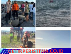 SEORANG ANAK DILAPORKAN TENGGELAM DI PANTAI LAUT JANGKA, TIM GABUNGAN LAKUKAN PENCARIAN