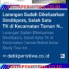 Klarifikasi dan Sanggahan Terkait Pemberitaan Study Tour TK di Kecamatan Taman