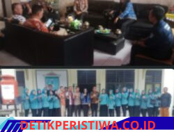 Personil Muara Kuang Perkuat Sinergitas dengan Pemerintah Kecamatan dan Warga Rambang Kuang, Sampaikan Pesan Antisipasi Karhutla