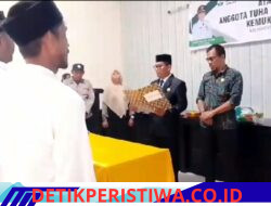 Tgk. Maskur Resmi Dilantik sebagai Ketua Tuha Peut Gampong Kambuk