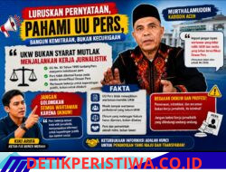 Ketua PJS Bener Meriah: Kadisdik Aceh Jangan Mengajari Pers Soal UU yang Belum Dipahami Utuh