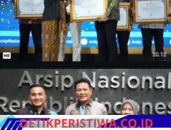 Sidoarjo Raih Predikat AA Kearsipan Nasional dari ANRI Arsip Nasional Republik Indonesia memberikan penghargaan predikat AA kepada Pemerintah Kabupaten Sidoarjo atas capaian pengelolaan kearsipan terbaik tingkat nasional