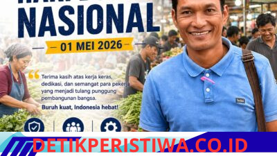 Semangat Kebersamaan Menguat di Pasar Pancor pada Peringatan Hari Buruh 2026