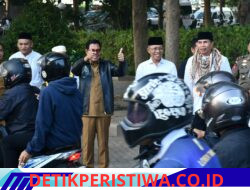 Diiringi Vespa Klasik, Rombongan Lombok Timur Menuju Pawai Ta’aruf MTQ XXXI NTB