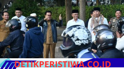 Diiringi Vespa Klasik, Rombongan Lombok Timur Menuju Pawai Ta’aruf MTQ XXXI NTB