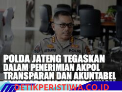 Polda Jateng Tegaskan Rekrutmen Akpol 2026 Berjalan Transparan dan Berintegritas dengan Prinsip BETAH untuk Mencetak Calon Perwira Polri Berkualitas*