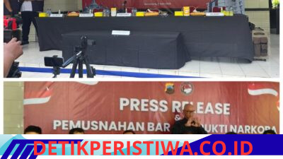 Polda Jawa Tengah Musnahkan Barang Bukti Narkoba, DPD GERAM Turut Dampingi Proses Pemusnahan.