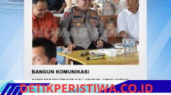 Kopi Pak Long ; Kapolres Belitung Timur AKBP Indra Dalunthe Jumat curhat, Perkenalkan Kasat Res dan Polsek Gantung Baru 