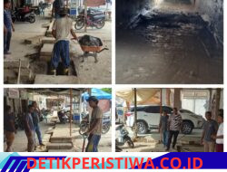 Pembersihan Drainase Melalui PKTD, Pemdes Keude Alue Ie Puteh Perkuat Kebersihan dan Kelancaran Aktivitas Warga