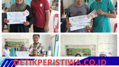 Pemdes Meunasah Alue Ie Puteh Salurkan BLT Dana Desa Tahap I kepada 16 KPM