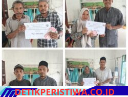 Pemdes Meunasah Alue Ie Puteh Salurkan Bantuan Sosial Fardhu Kifayah kepada 13 Ahli Waris