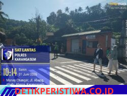 Pastikan Kawasan Wisata Kondusif, Sat Lantas Berikan Pengamanan di Kawasan Obyek Wisata Tirtagangga