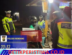 Cegah Gangguan Kamtibmas, Polsek Rendang Intensifkan Patroli Pantau Situasi Wilkumnya