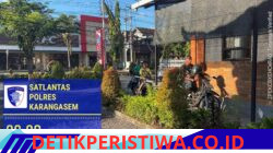 Polres Karangasem Percepat dan Permudah Masyarakat Bayar Pajak Kendaraan, Melalui Inovasi Samsat Drive 