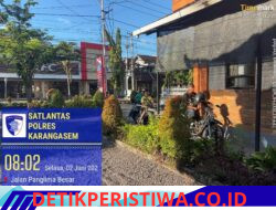 Polres Karangasem Percepat dan Permudah Masyarakat Bayar Pajak Kendaraan, Melalui Inovasi Samsat Drive 