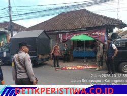 Pastikan Kepatuhan terhadap Peraturan Daerah, Personil Sat Reskrim Berikan Pembinaan di Kawasan Tanpa Rokok di Karangasem Bali
