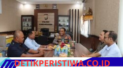 Pererat Sinergitas, Kapolres Karangasem Terima Audiensi Manajer Pertamina ITM Manggis