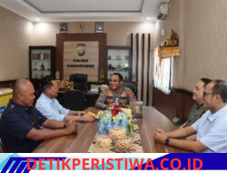 Pererat Sinergitas, Kapolres Karangasem Terima Audiensi Manajer Pertamina ITM Manggis