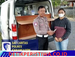 Sat Lantas Karangasem Berikan Kemudahan kepada Masyarakat, Melalui Layanan SAMSAT Keliling