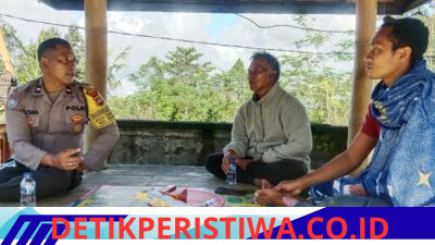Pererat Sinergi Bhabinkamtibmas Desa Pempatan Sambangi Warga Binaan, Sampaikan Pesan Kamtibmas