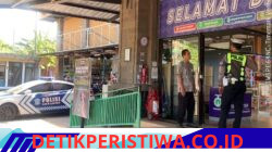 Kegiatan Rutin Yang Ditingkatkan Satlantas Polres Karangasem Laksanakan Patroli di Areal Pertokoan