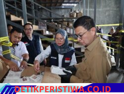 BPOM Temukan Kosmetik Impor Ilegal Senilai Rp27,6 Miliar di Bojong Nangka, Kelapa Dua