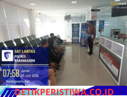 Tingkatkan Pelayanan SIM, Satlantas Polres Karangasem Berikan Pemahaman Etika Berkendara kepada Pemohon SIM Baru
