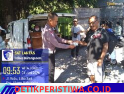 Sat Lantas Karangasem Berikan Kemudahan kepada Masyarakat, Melalui Berikan Layanan SAMSAT Keliling