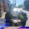 Tingkatkan Ketertiban dan Kepatuhan dalam Berlalintas, Satlantas Polres Karangasem Beriksn Tilang Manual kepada Pelanggaran Kasat Mata