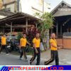 Jaga Stamina dan Kebugaran Tubuh, Waka Polsek Bebandem Pimpin Personil Jalan Santai Lewati Pasar hingga Kolam Renang Tunjung Susila