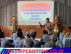 Bhabinkamtibmas Berikan Penguatan dan Peningkatan Kapasitas, kepada Satlinmas Desa Duda Timur