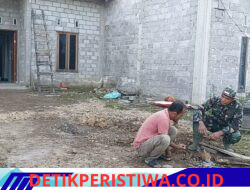 Babinsa Koramil 08/Silih Nara Pererat Silaturahmi dengan Warga Desa Sanehen Melalui Komsos