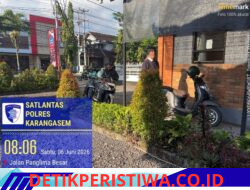 Sat Lantas Polres Karangasem Percepat dan Permudah Masyarakat Bayar Pajak Kendaraan, Melalui Layanan Samsat Drive Thru