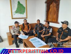 Perkuat Sinergi, Bhabinkamtibmas Desa Duda Utara Bangun Koordinasi dengan Petugas Sensus Ekonomi Desa Duda Utara