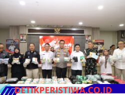Polda Sulsel Musnahkan 56 Kg Sabu hingga 7,6 Kg Kokain, Bongkar Jaringan Narkoba Internasional Malaysia